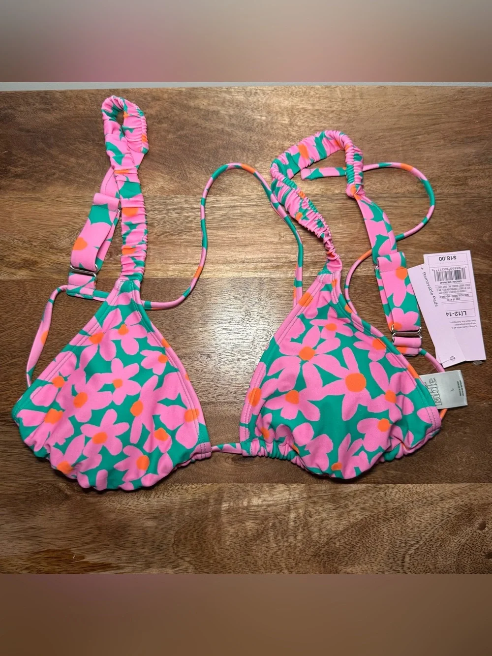 Wild Fable™ - Women's Shirred Strap Triangle Bikini Top